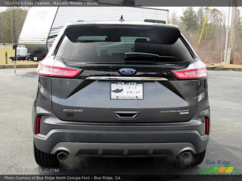 Magnetic Metallic / Ebony 2020 Ford Edge Titanium