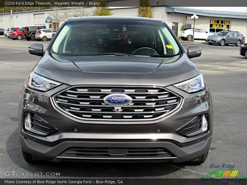 Magnetic Metallic / Ebony 2020 Ford Edge Titanium
