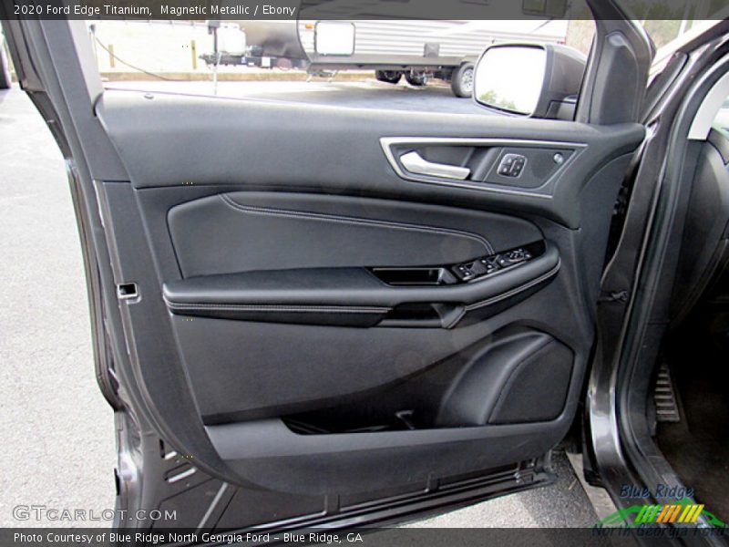 Magnetic Metallic / Ebony 2020 Ford Edge Titanium