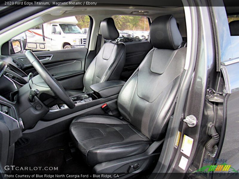 Magnetic Metallic / Ebony 2020 Ford Edge Titanium
