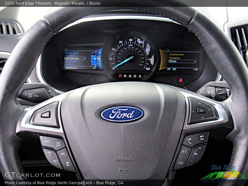 Magnetic Metallic / Ebony 2020 Ford Edge Titanium