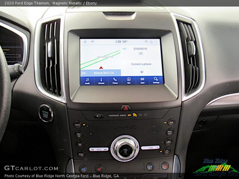Magnetic Metallic / Ebony 2020 Ford Edge Titanium