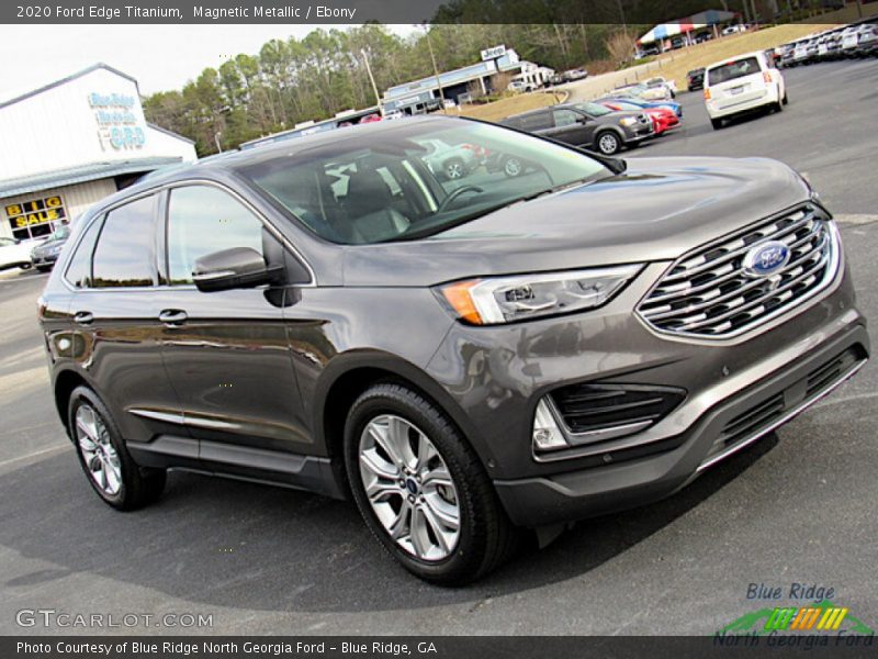 Magnetic Metallic / Ebony 2020 Ford Edge Titanium