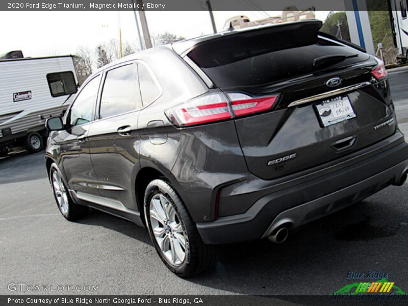 Magnetic Metallic / Ebony 2020 Ford Edge Titanium