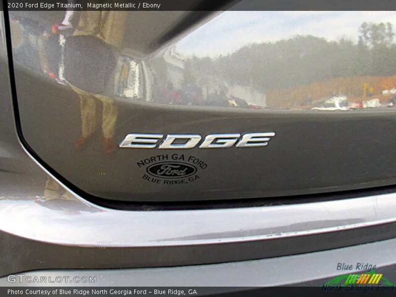 Magnetic Metallic / Ebony 2020 Ford Edge Titanium