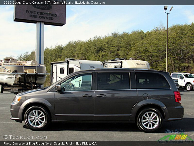 Granite Pearl / Black/Light Graystone 2020 Dodge Grand Caravan SXT