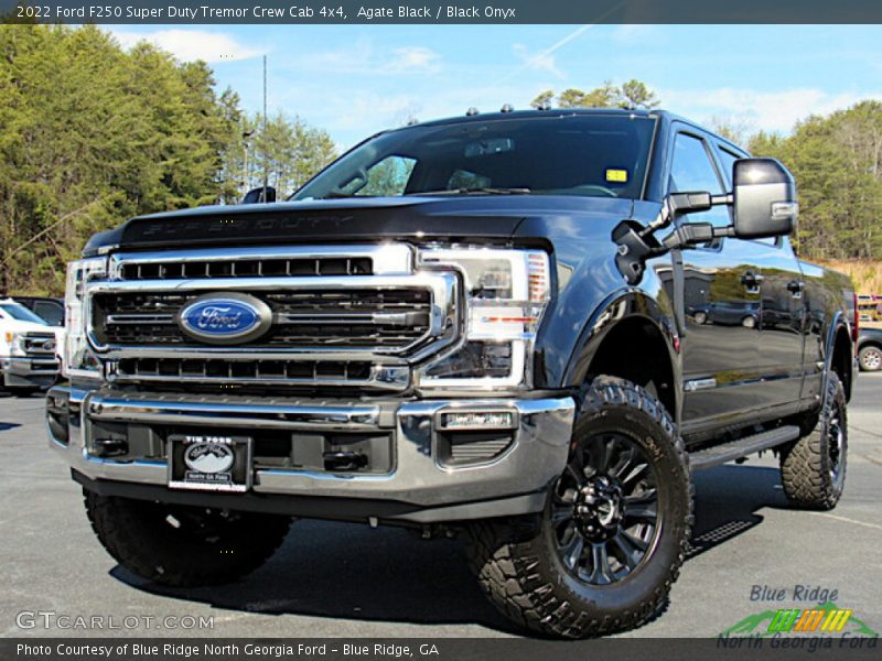 Agate Black / Black Onyx 2022 Ford F250 Super Duty Tremor Crew Cab 4x4