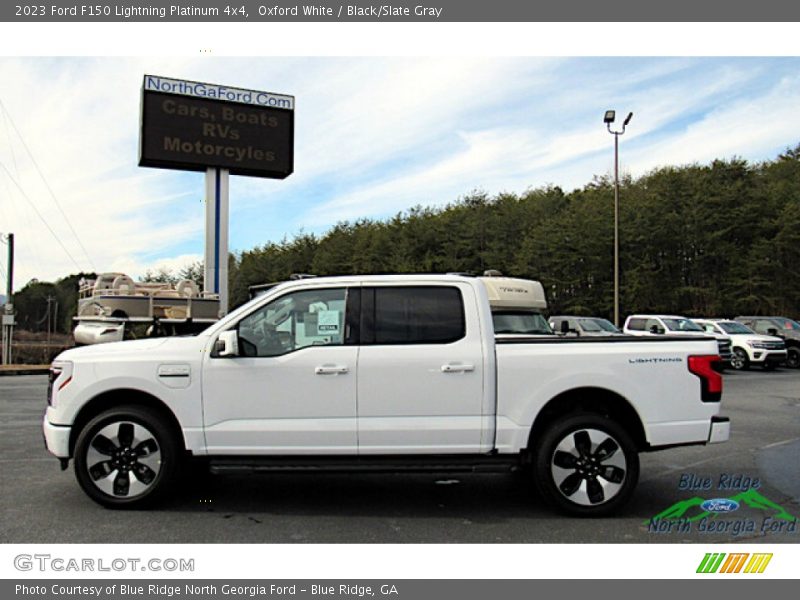  2023 F150 Lightning Platinum 4x4 Oxford White