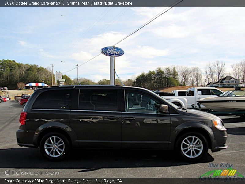 Granite Pearl / Black/Light Graystone 2020 Dodge Grand Caravan SXT