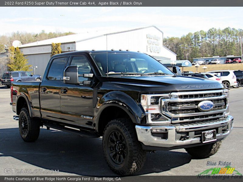 Agate Black / Black Onyx 2022 Ford F250 Super Duty Tremor Crew Cab 4x4
