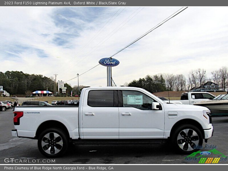  2023 F150 Lightning Platinum 4x4 Oxford White