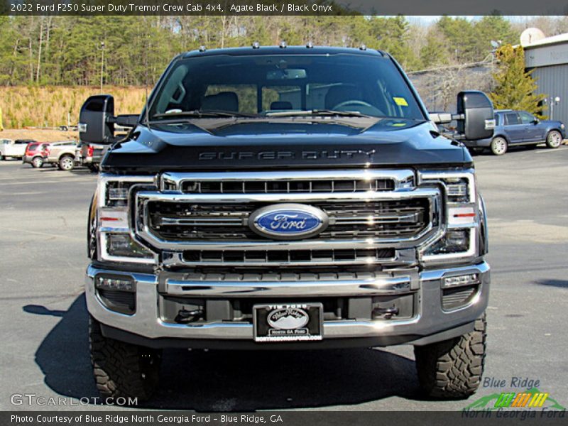 Agate Black / Black Onyx 2022 Ford F250 Super Duty Tremor Crew Cab 4x4