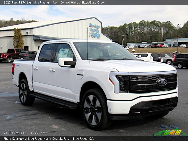  2023 F150 Lightning Platinum 4x4 Oxford White