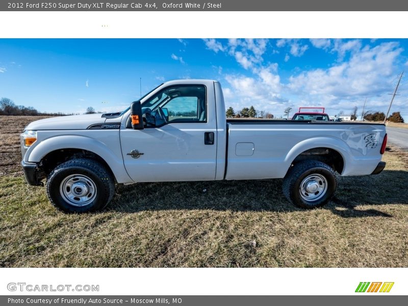  2012 F250 Super Duty XLT Regular Cab 4x4 Oxford White