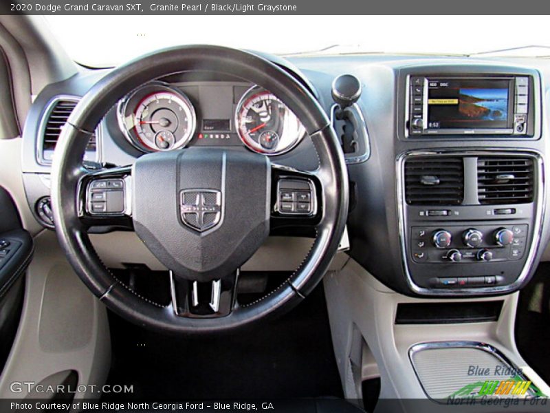 Granite Pearl / Black/Light Graystone 2020 Dodge Grand Caravan SXT