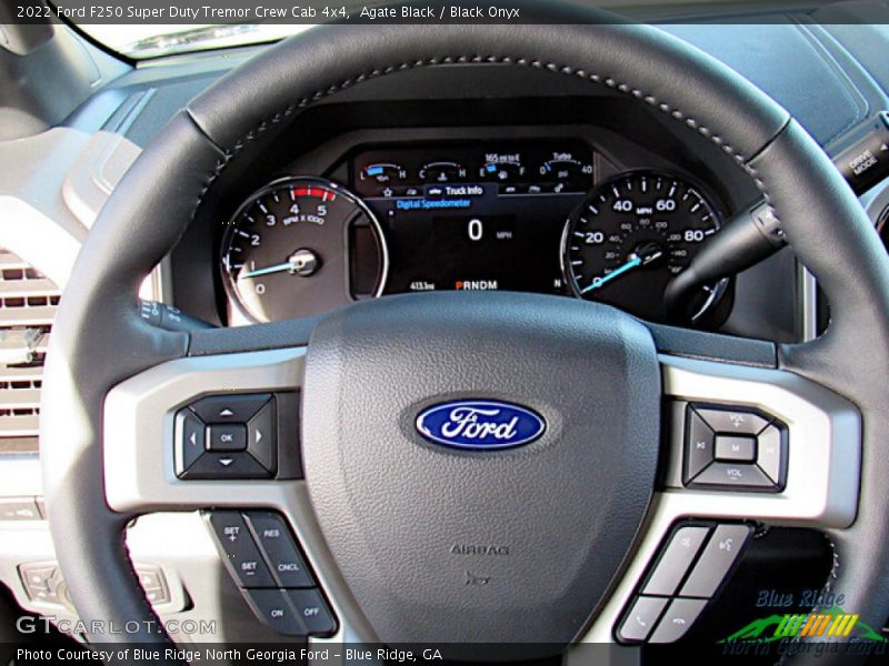 Agate Black / Black Onyx 2022 Ford F250 Super Duty Tremor Crew Cab 4x4