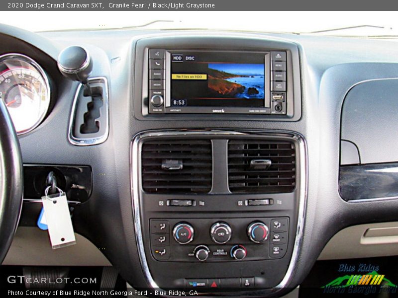 Granite Pearl / Black/Light Graystone 2020 Dodge Grand Caravan SXT