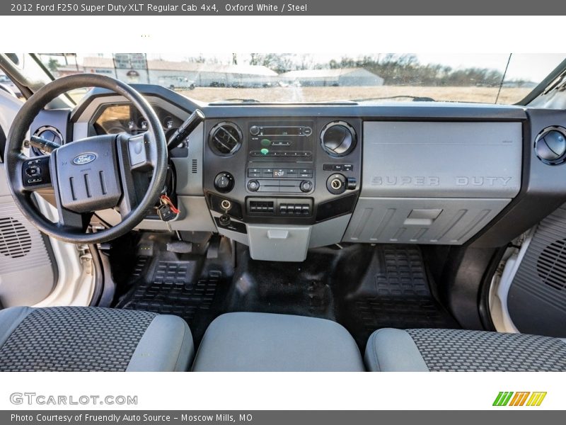 Dashboard of 2012 F250 Super Duty XLT Regular Cab 4x4
