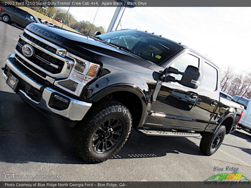 Agate Black / Black Onyx 2022 Ford F250 Super Duty Tremor Crew Cab 4x4