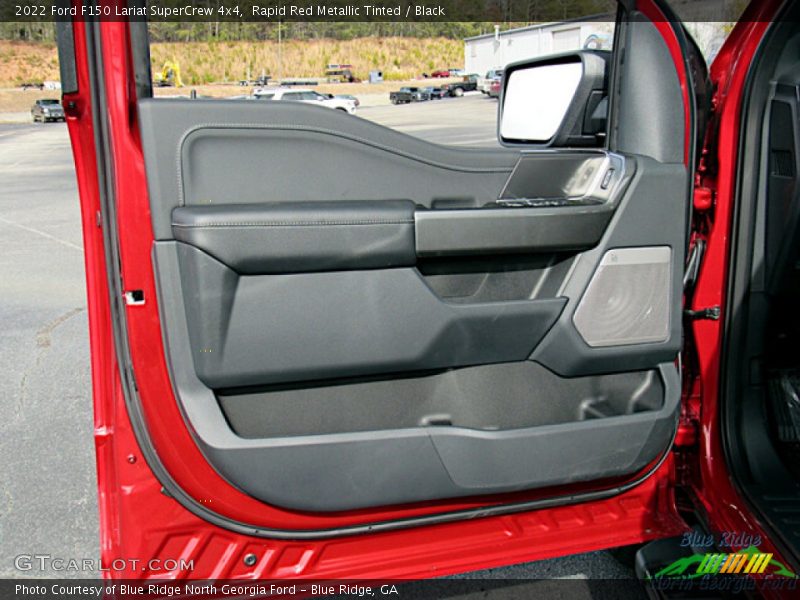 Rapid Red Metallic Tinted / Black 2022 Ford F150 Lariat SuperCrew 4x4
