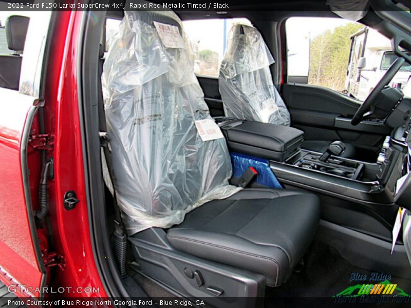 Rapid Red Metallic Tinted / Black 2022 Ford F150 Lariat SuperCrew 4x4