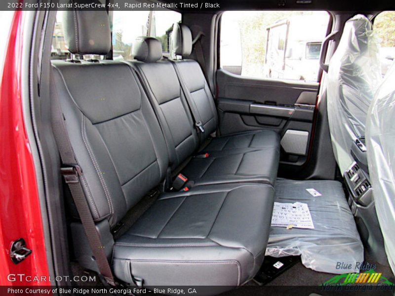 Rapid Red Metallic Tinted / Black 2022 Ford F150 Lariat SuperCrew 4x4