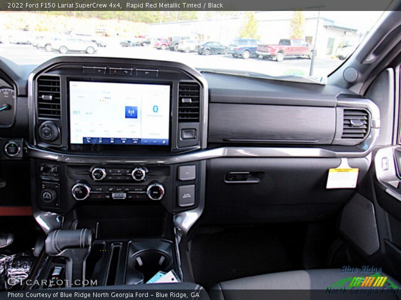 Rapid Red Metallic Tinted / Black 2022 Ford F150 Lariat SuperCrew 4x4