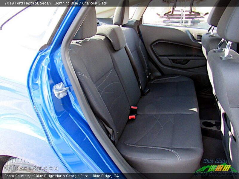 Lightning Blue / Charcoal Black 2019 Ford Fiesta SE Sedan