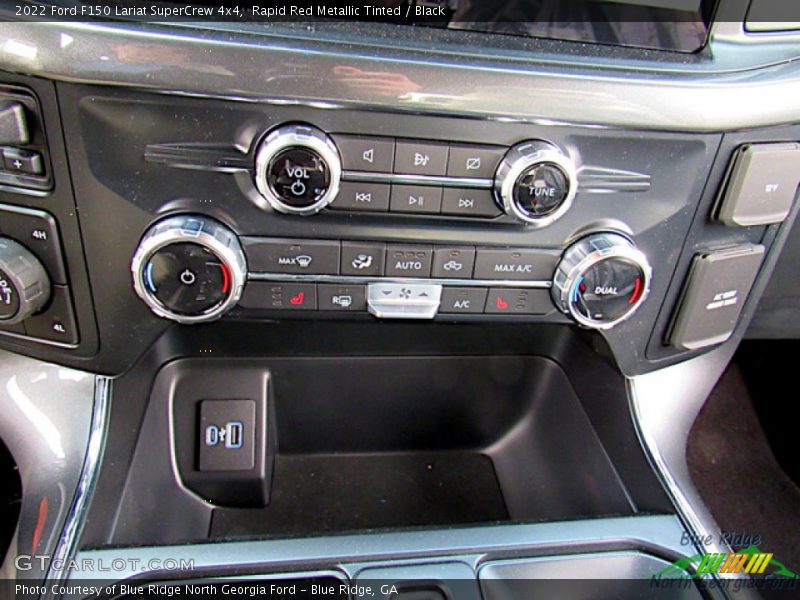 Rapid Red Metallic Tinted / Black 2022 Ford F150 Lariat SuperCrew 4x4