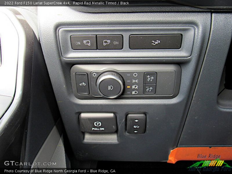 Rapid Red Metallic Tinted / Black 2022 Ford F150 Lariat SuperCrew 4x4