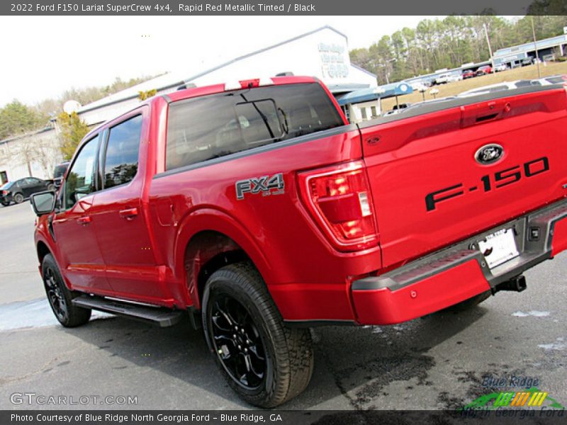 Rapid Red Metallic Tinted / Black 2022 Ford F150 Lariat SuperCrew 4x4
