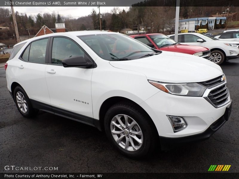 Summit White / Jet Black 2020 Chevrolet Equinox LS AWD