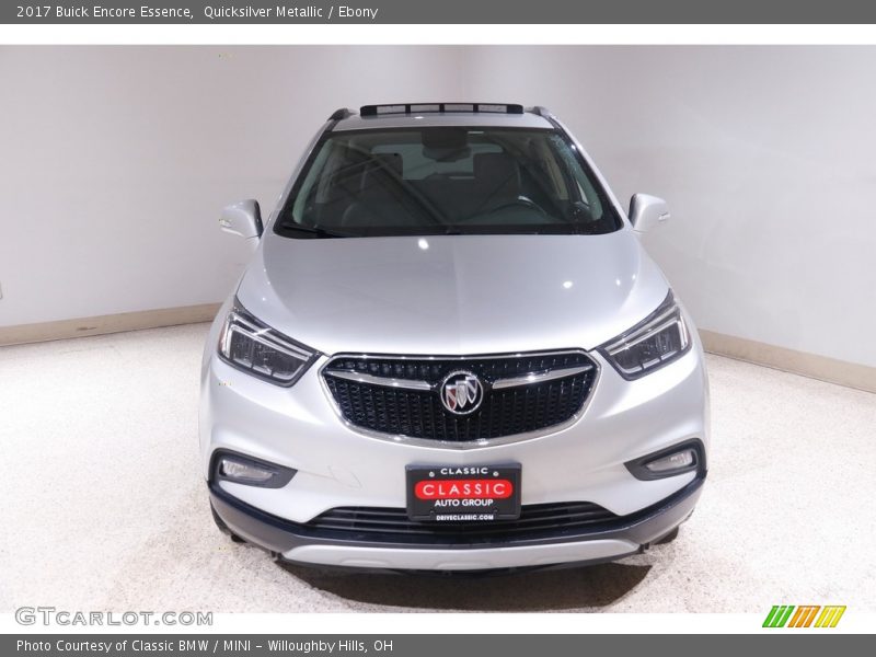 Quicksilver Metallic / Ebony 2017 Buick Encore Essence