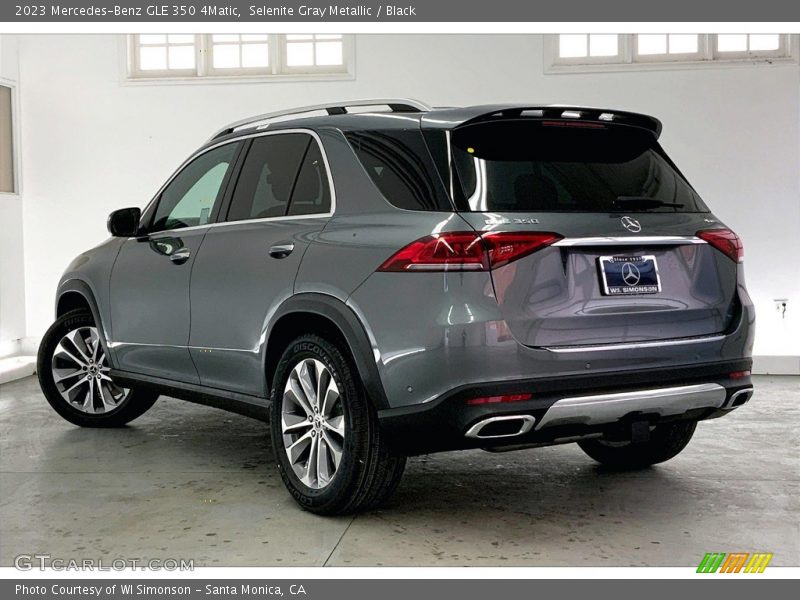 Selenite Gray Metallic / Black 2023 Mercedes-Benz GLE 350 4Matic