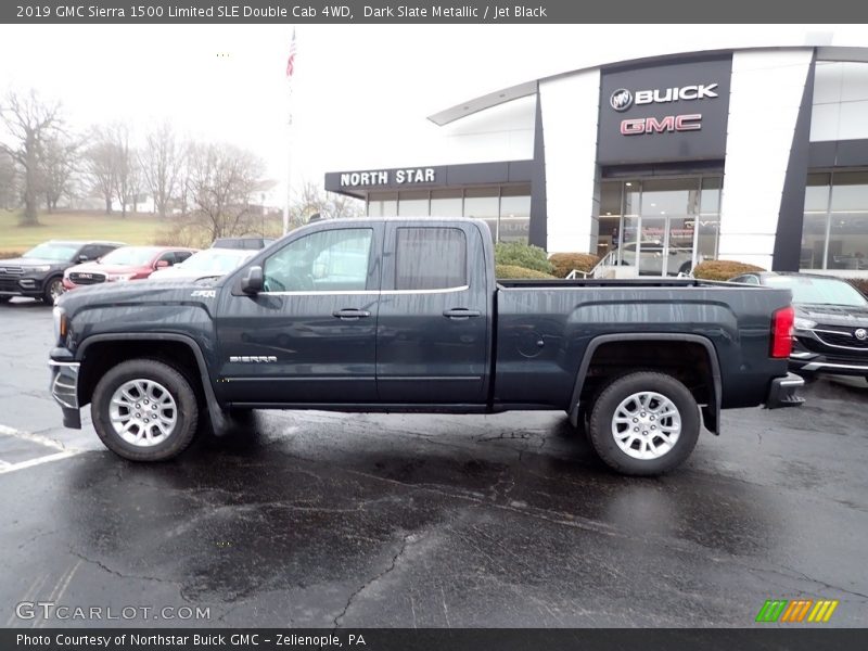 Dark Slate Metallic / Jet Black 2019 GMC Sierra 1500 Limited SLE Double Cab 4WD