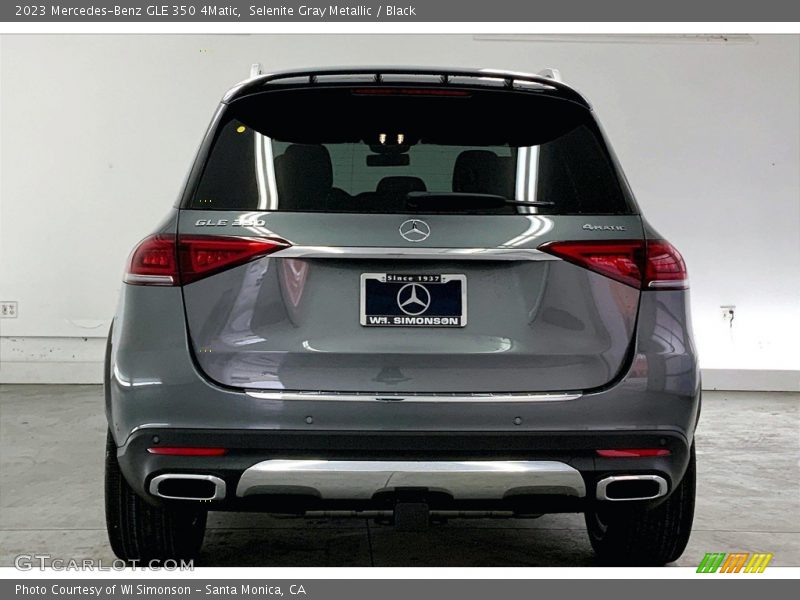 Selenite Gray Metallic / Black 2023 Mercedes-Benz GLE 350 4Matic