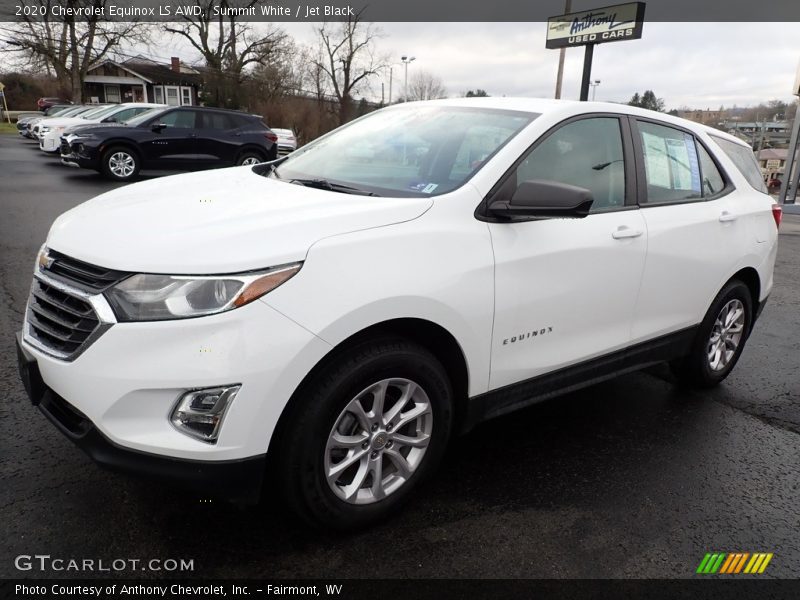 Summit White / Jet Black 2020 Chevrolet Equinox LS AWD