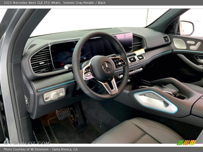 Selenite Gray Metallic / Black 2023 Mercedes-Benz GLE 350 4Matic