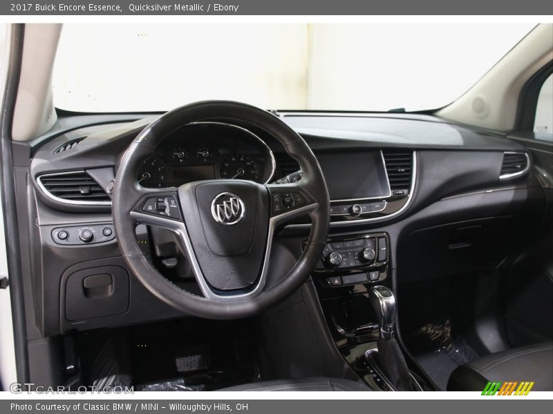 Dashboard of 2017 Encore Essence