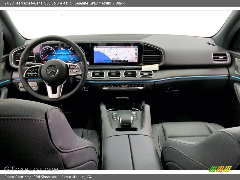 Selenite Gray Metallic / Black 2023 Mercedes-Benz GLE 350 4Matic