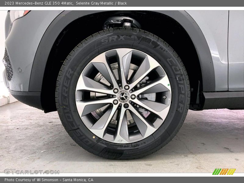 Selenite Gray Metallic / Black 2023 Mercedes-Benz GLE 350 4Matic