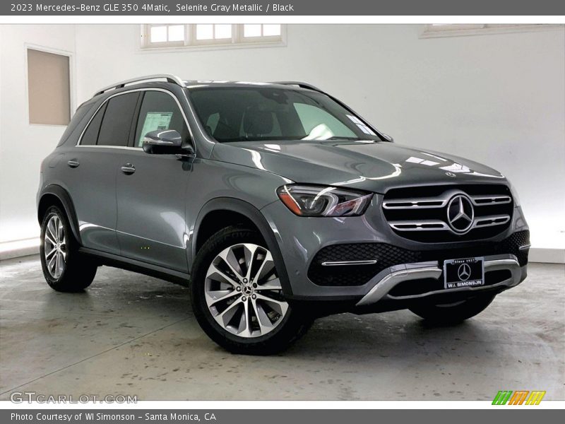 Selenite Gray Metallic / Black 2023 Mercedes-Benz GLE 350 4Matic