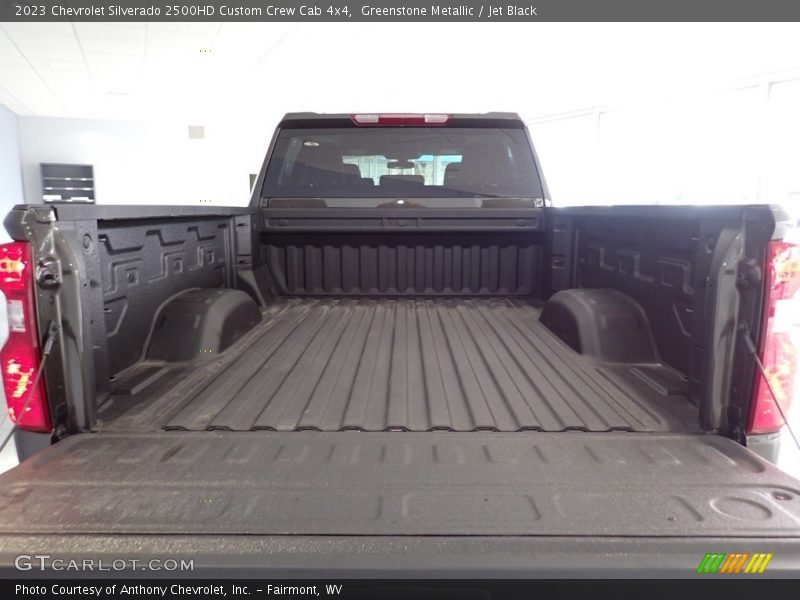 Greenstone Metallic / Jet Black 2023 Chevrolet Silverado 2500HD Custom Crew Cab 4x4
