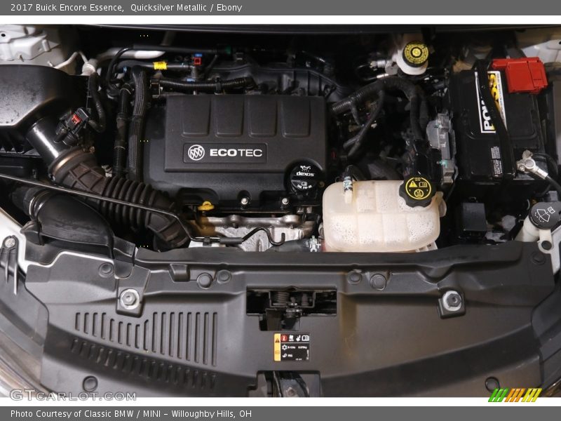  2017 Encore Essence Engine - 1.4 Liter Turbocharged DOHC 16-Valve VVT 4 Cylinder