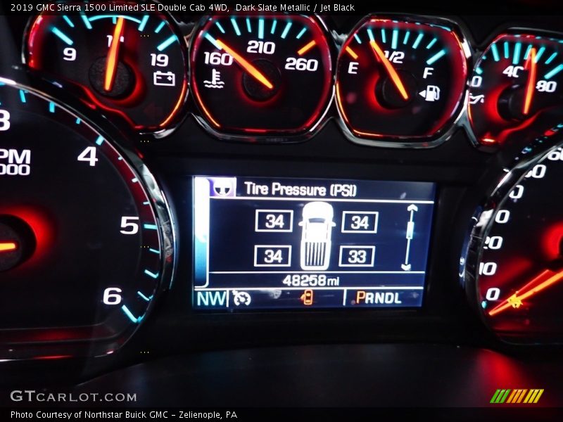 Dark Slate Metallic / Jet Black 2019 GMC Sierra 1500 Limited SLE Double Cab 4WD