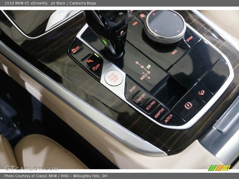 Jet Black / Canberra Beige 2019 BMW X5 xDrive40i