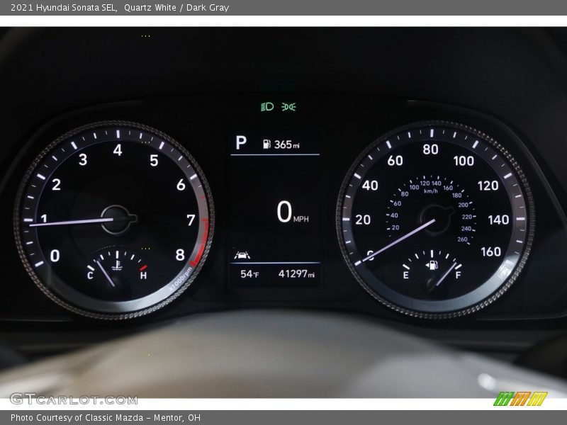 Quartz White / Dark Gray 2021 Hyundai Sonata SEL
