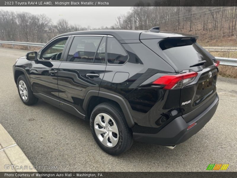 Midnight Black Metallic / Mocha 2023 Toyota RAV4 LE AWD