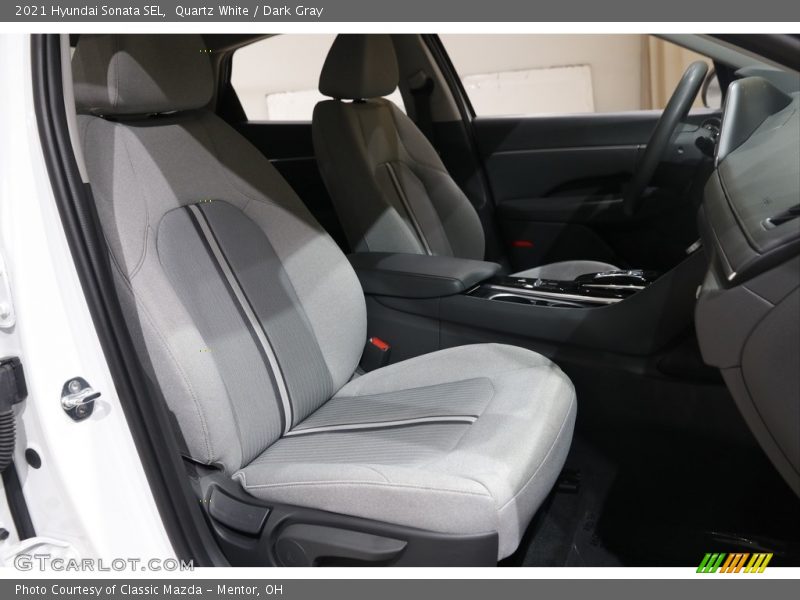 Quartz White / Dark Gray 2021 Hyundai Sonata SEL