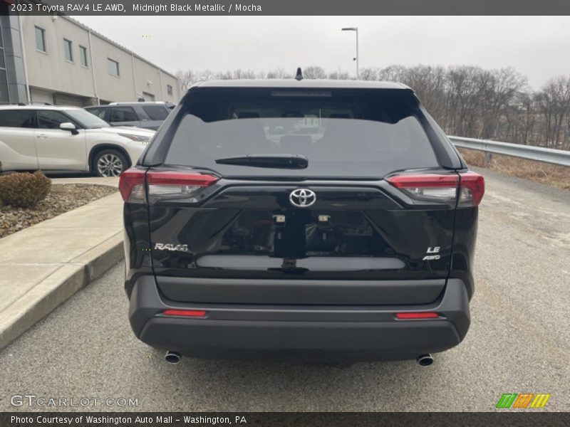 Midnight Black Metallic / Mocha 2023 Toyota RAV4 LE AWD